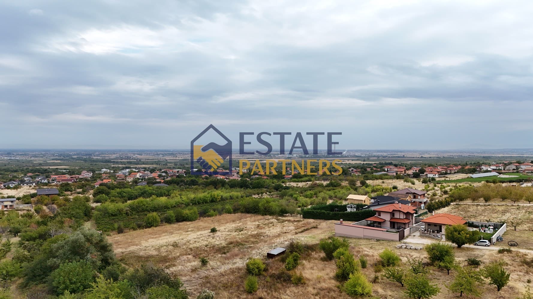 Plot of 6,201 sq.m with Panoramic Views of Plovdiv and the Rhodope Mountains – Brestnik Village