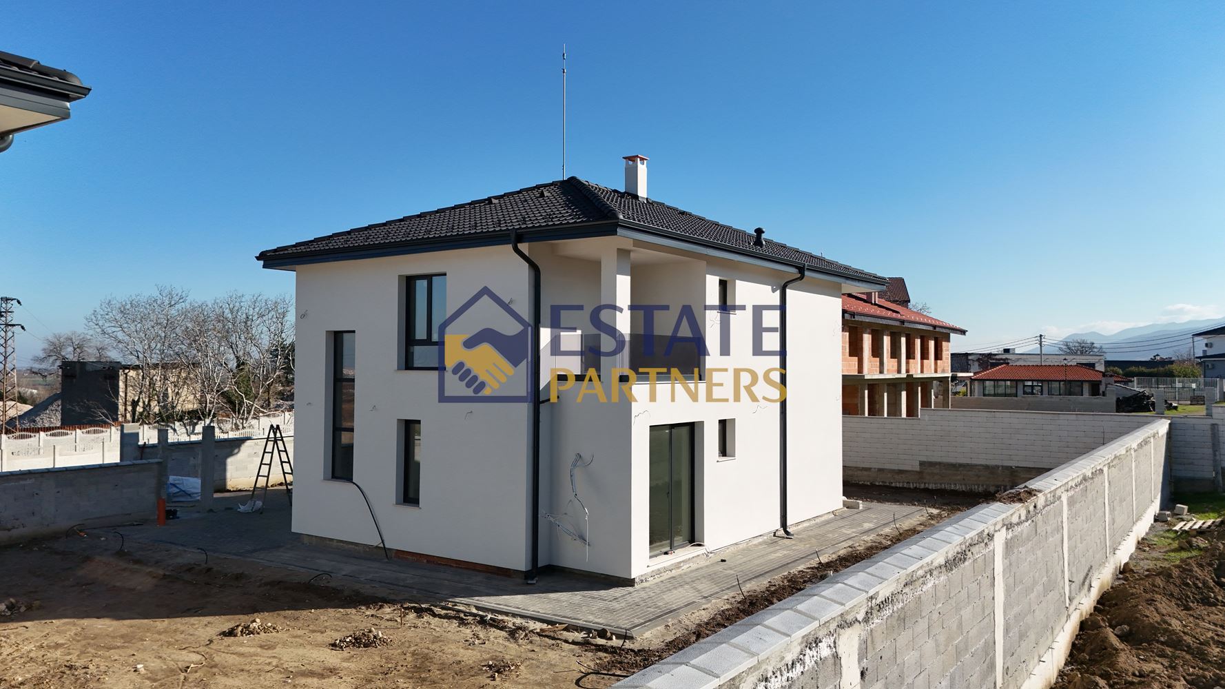 НОВИ СЕМЕЙНИ КЪЩИ С ПАНОРАМА КЪМ ПЛОВДИВ – ЕКСКЛУЗИВНО В БРЕСТНИК - 0