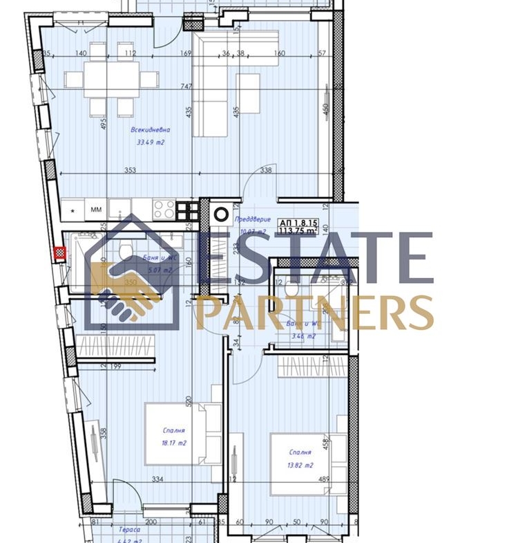 ЕКСКЛУЗИВНО! Тристаен апартамент в MARITZA HOMES - 0